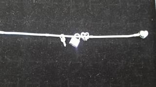 Pandora Silver Charm Bracelet 925 Silver 26.73g